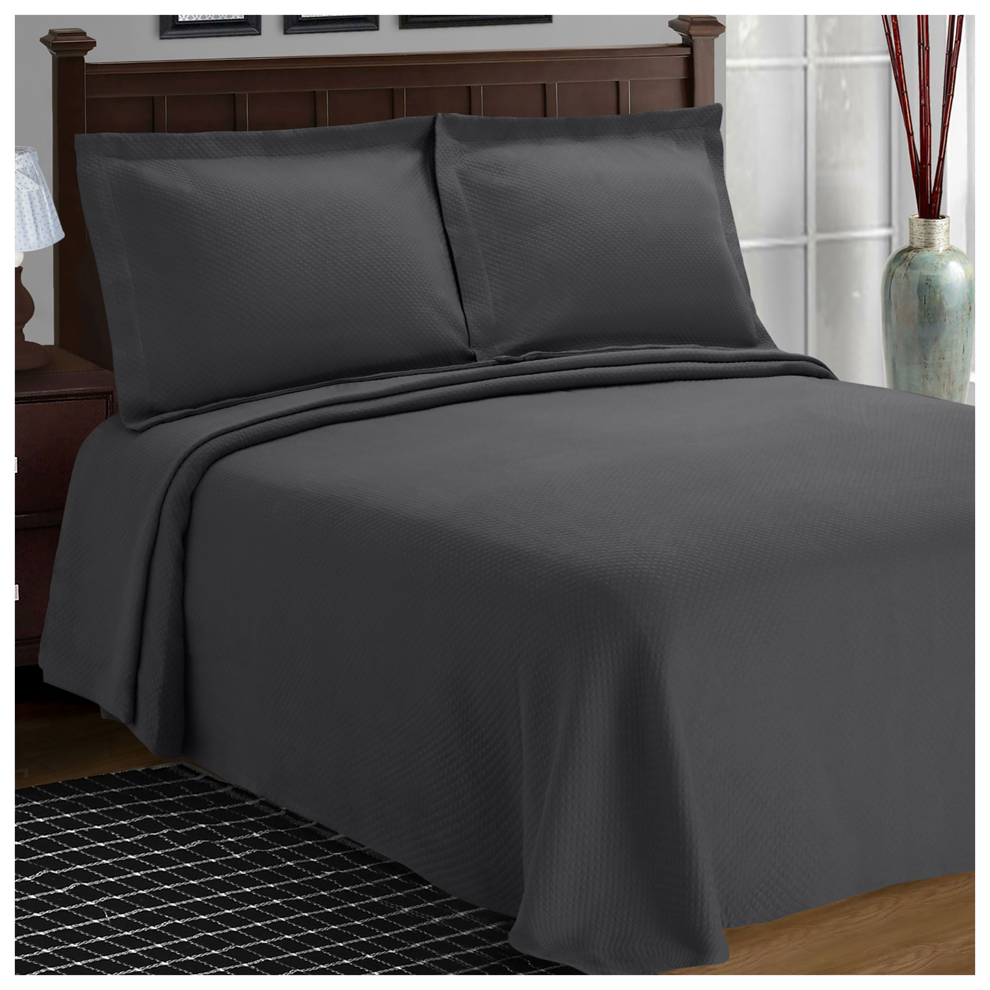 100 Cotton Jacquard Premium Matelasse Bedspread